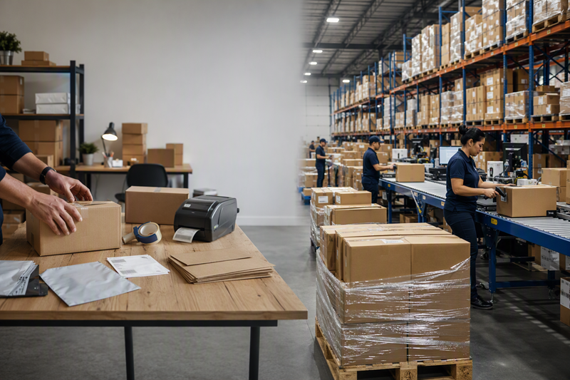 in-house Amazon prep vs outsourced prep